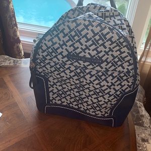 Tommy Hilfiger new navy and white backpack